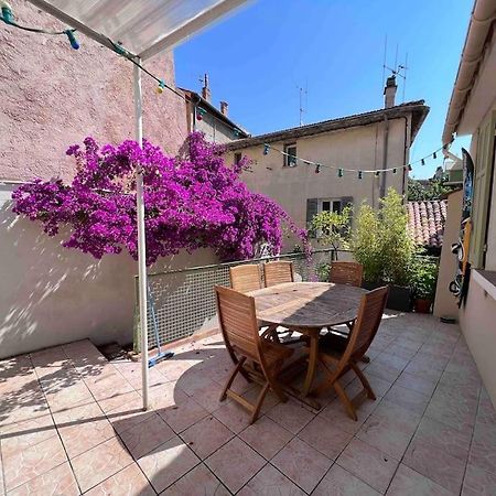 Maison Dans Les Rues Pietonnes Du Vieux Hyères Buitenkant foto